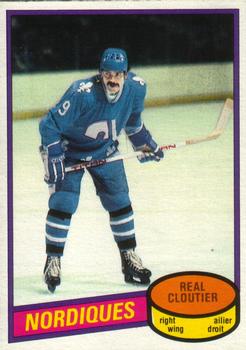 1980-81 O-Pee-Chee #178 Real Cloutier Front