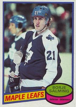 1980-81 O-Pee-Chee #210 Borje Salming Front