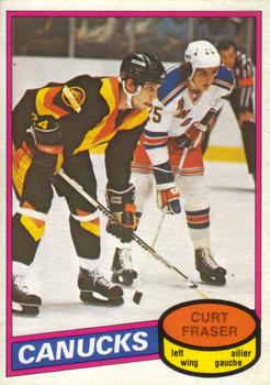 1980-81 O-Pee-Chee #287 Curt Fraser Front