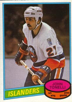 1980-81 O-Pee-Chee #305 John Tonelli Front
