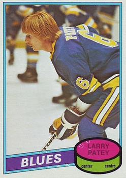 1980-81 O-Pee-Chee #310 Larry Patey Front