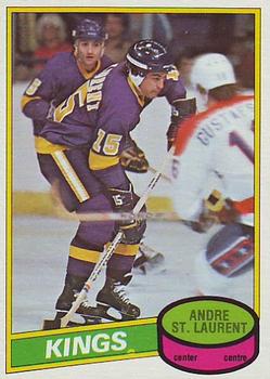 1980-81 O-Pee-Chee #316 Andre St. Laurent Front