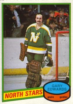 1980-81 O-Pee-Chee #335 Gary Edwards Front