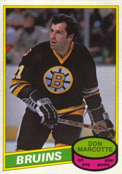 1980-81 O-Pee-Chee #336 Don Marcotte Front