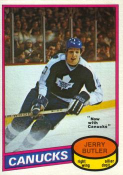 1980-81 O-Pee-Chee #351 Jerry Butler Front