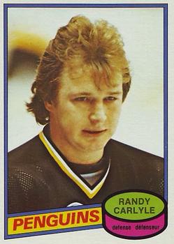 1980-81 O-Pee-Chee #367 Randy Carlyle Front