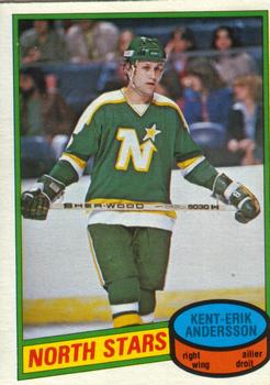 1980-81 O-Pee-Chee #383 Kent-Erik Andersson Front