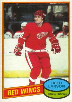 1980-81 O-Pee-Chee #43 Reed Larson Front