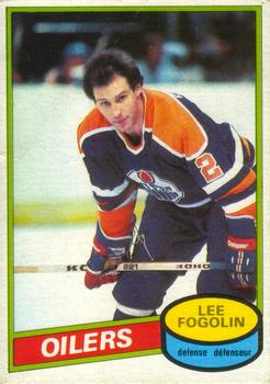 1980-81 O-Pee-Chee #63 Lee Fogolin Front
