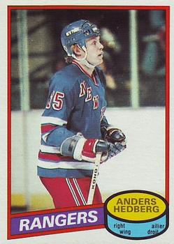 1980-81 O-Pee-Chee #73 Anders Hedberg Front