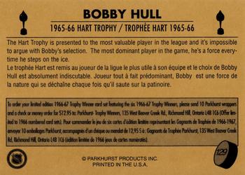 1995-96 Parkhurst 1966-67 #129 Bobby Hull Back