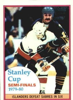 1980-81 Topps #262 Stanley Cup Semi-Finals Front