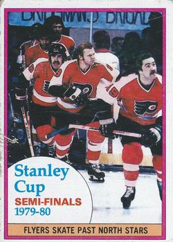 1980-81 Topps #263 Stanley Cup Semi-Finals Front