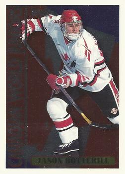 1995-96 Topps - Canadian World Juniors #14CJ Jason Botterill Front