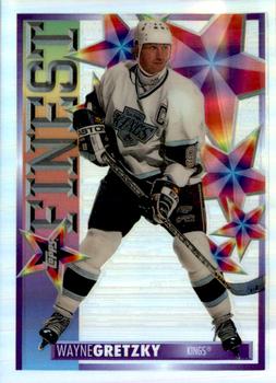 1995-96 Topps - Mystery Finest Refractors #M1 Wayne Gretzky Front