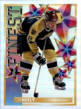 1995-96 Topps - Mystery Finest Refractors #M11 Cam Neely Front