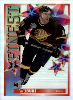 1995-96 Topps - Mystery Finest Refractors #M15 Pavel Bure Front