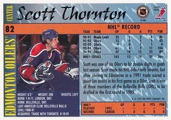 1995-96 Topps - O-Pee-Chee #82 Scott Thornton Back