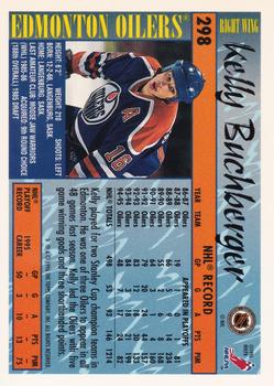 1995-96 Topps - O-Pee-Chee #298 Kelly Buchberger Back