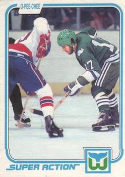1981-82 O-Pee-Chee #135 Mike Rogers Front