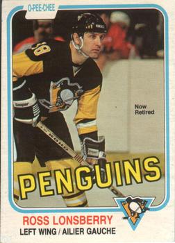 1981-82 O-Pee-Chee #263 Ross Lonsberry Front