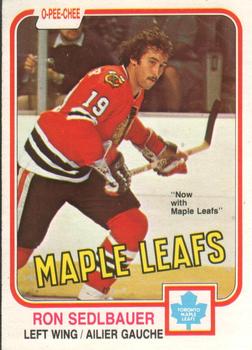 1981-82 O-Pee-Chee #324 Ron Sedlbauer Front