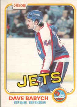 1981-82 O-Pee-Chee #358 Dave Babych Front