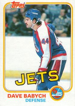 1981-82 Topps #1 Dave Babych Front