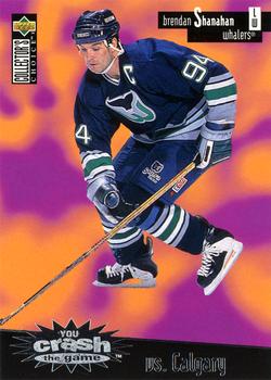 1996-97 Collector's Choice - You Crash the Game Silver #C14 Brendan Shanahan Front