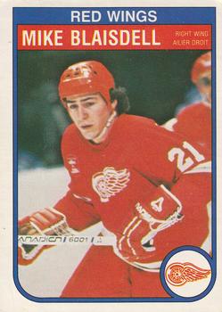 1982-83 O-Pee-Chee #81 Mike Blaisdell Front