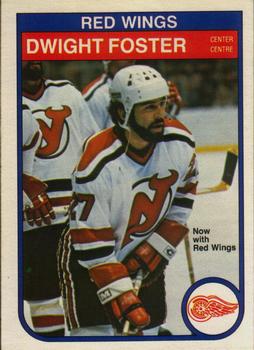 1982-83 O-Pee-Chee #138 Dwight Foster Front