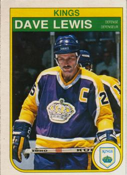 1982-83 O-Pee-Chee #157 Dave Lewis Front