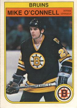1982-83 O-Pee-Chee #17 Mike O'Connell Front