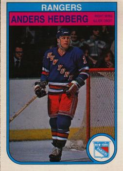1982-83 O-Pee-Chee #225 Anders Hedberg Front