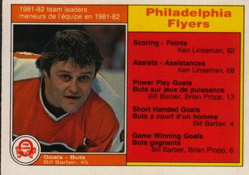 1982-83 O-Pee-Chee #244 Bill Barber Front