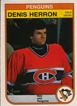 1982-83 O-Pee-Chee #270 Denis Herron Front