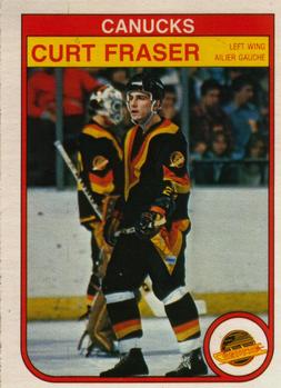 1982-83 O-Pee-Chee #343 Curt Fraser Front