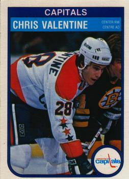 1982-83 O-Pee-Chee #373 Chris Valentine Front