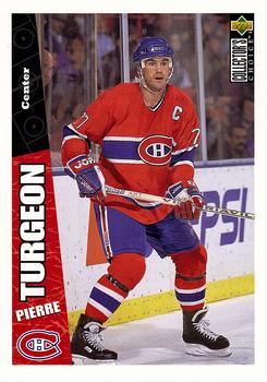 1996-97 Collector's Choice - Jumbos 4x6 #133 Pierre Turgeon Front