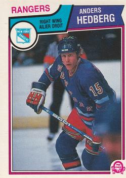 1983-84 O-Pee-Chee #245 Anders Hedberg Front