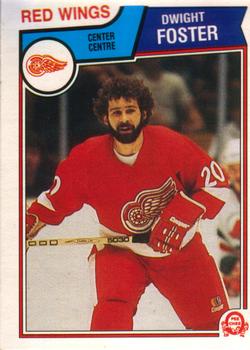 1983-84 O-Pee-Chee #122 Dwight Foster Front