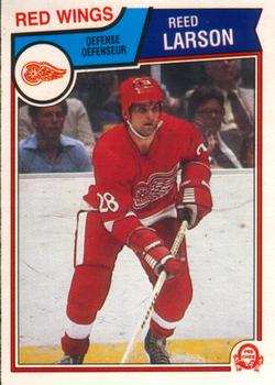 1983-84 O-Pee-Chee #125 Reed Larson Front