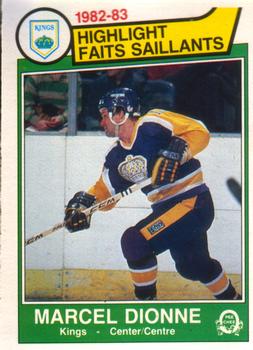 1983-84 O-Pee-Chee #151 Marcel Dionne Front