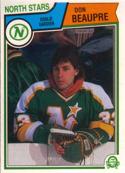 1983-84 O-Pee-Chee #166 Don Beaupre Front
