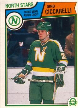 1983-84 O-Pee-Chee #170 Dino Ciccarelli Front