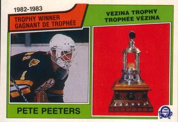 1983-84 O-Pee-Chee #209 Pete Peeters Front