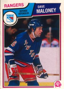 1983-84 O-Pee-Chee #249 Dave Maloney Front