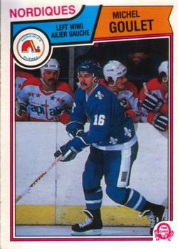 1983-84 O-Pee-Chee #292 Michel Goulet Front