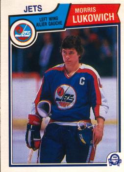 1983-84 O-Pee-Chee #386 Morris Lukowich Front