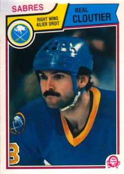 1983-84 O-Pee-Chee #62 Real Cloutier Front
